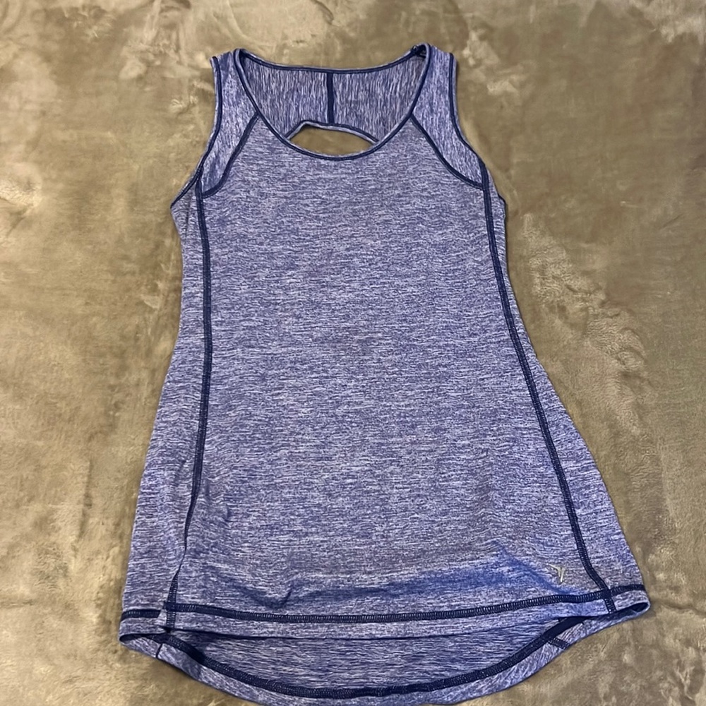 Blue Workout Top